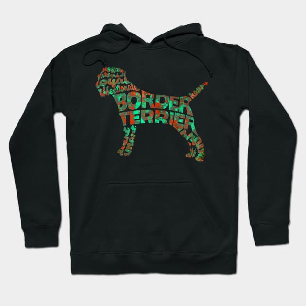 Border Terrier Hoodie by inspirowl